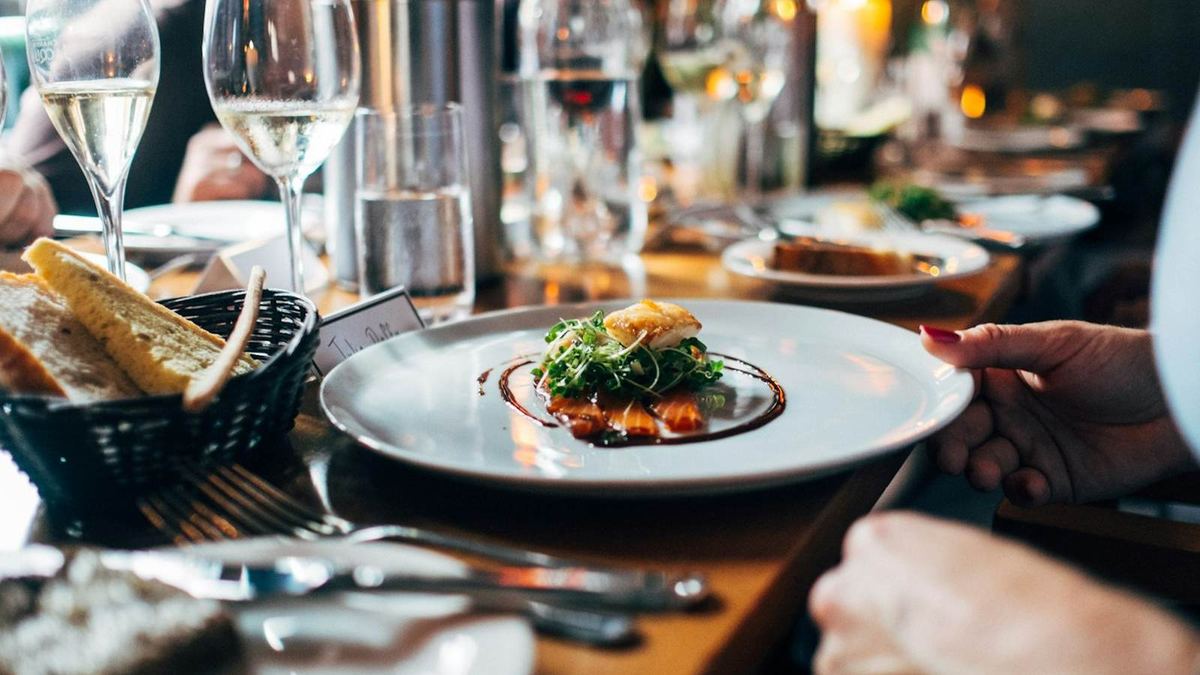 Ember & Olive sample restaurant website: wood-fired Mediterranean dishes